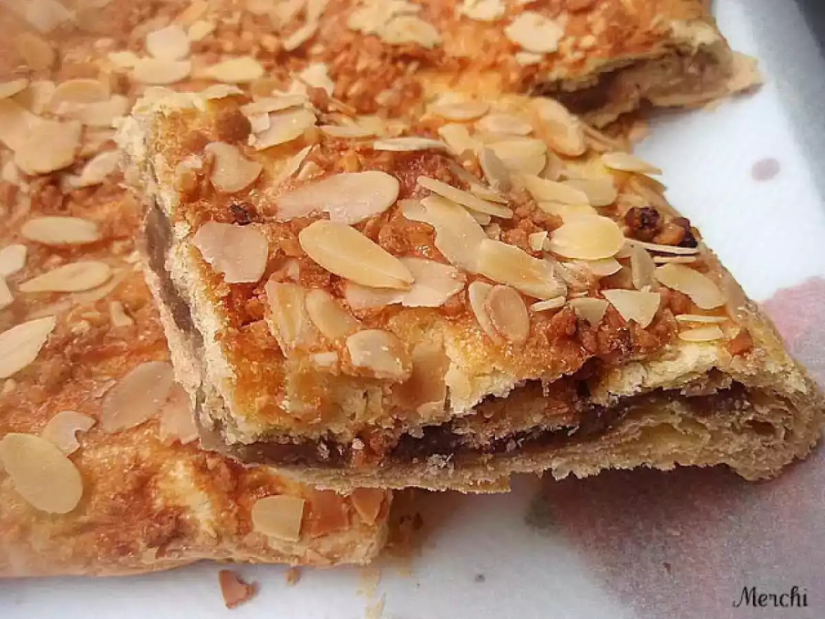 Hojaldre con crema de castañas y chocolate - foto 4