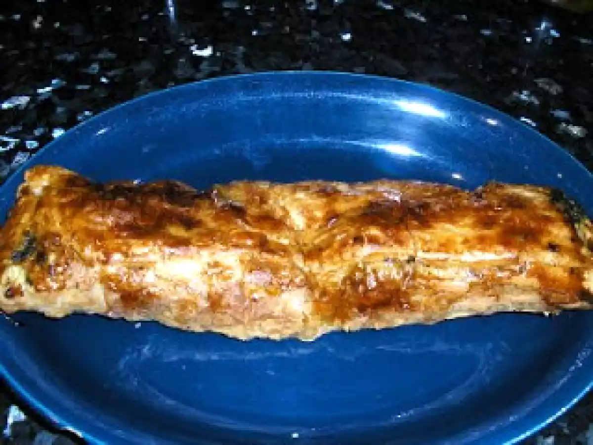 Hojaldre de espinacas queso y pollo - foto 2