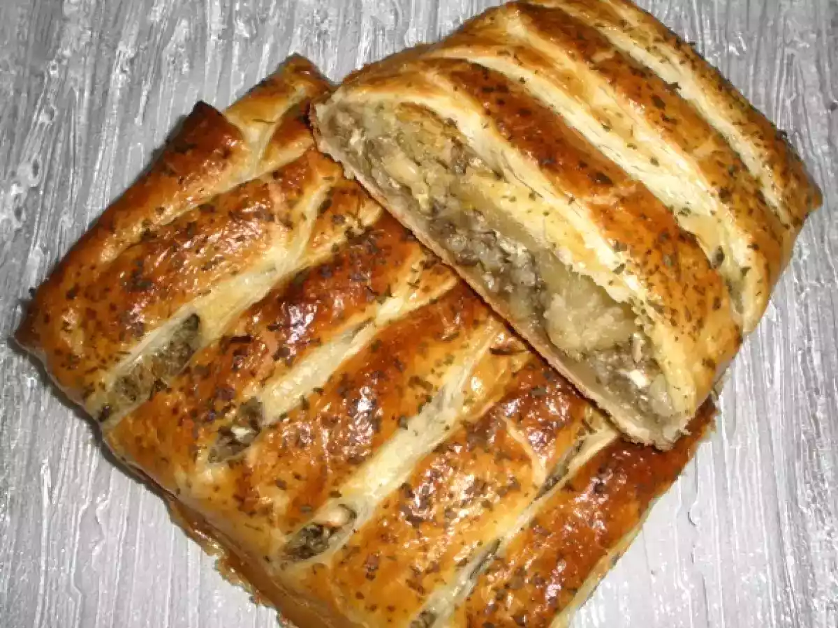 Hojaldre de morcilla