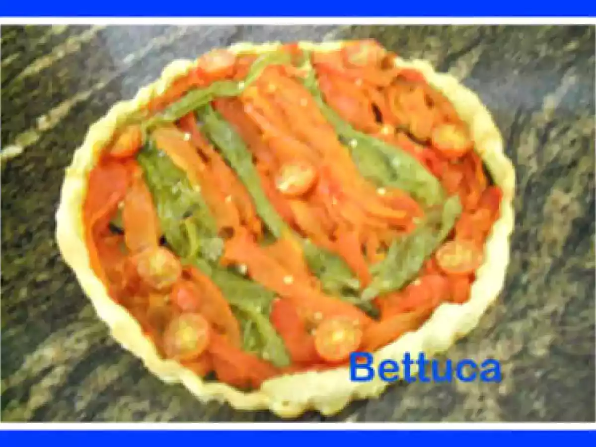 Hojaldre de pimientos asados