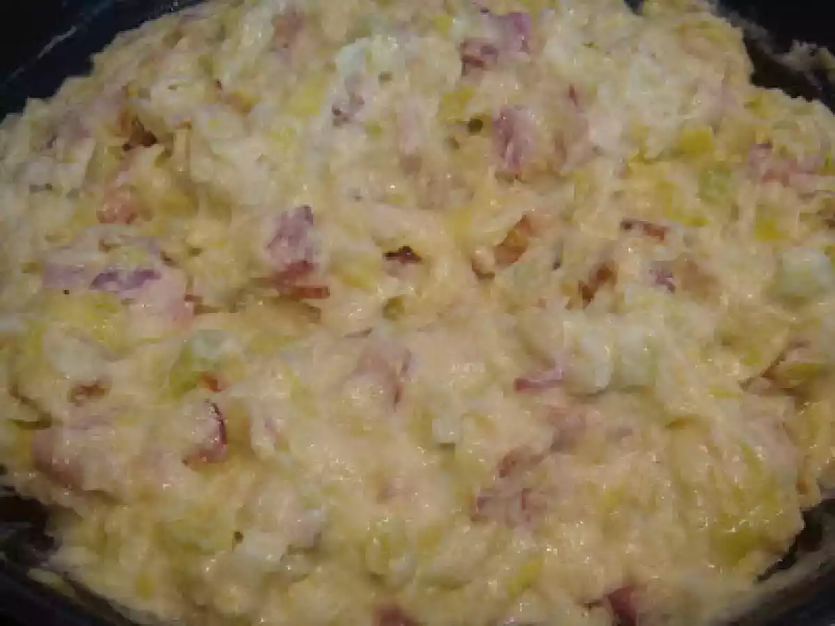 Hojaldre de Puerros y Bacon - foto 2