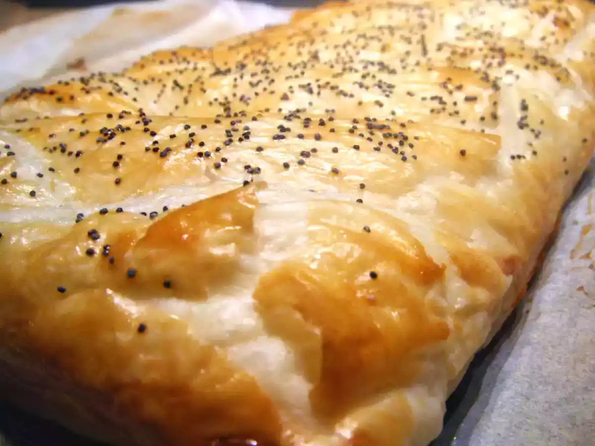 Hojaldre de salmón y queso crema - foto 4