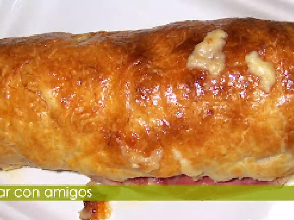 Hojaldre de Solomillo con Salsa Roquefort