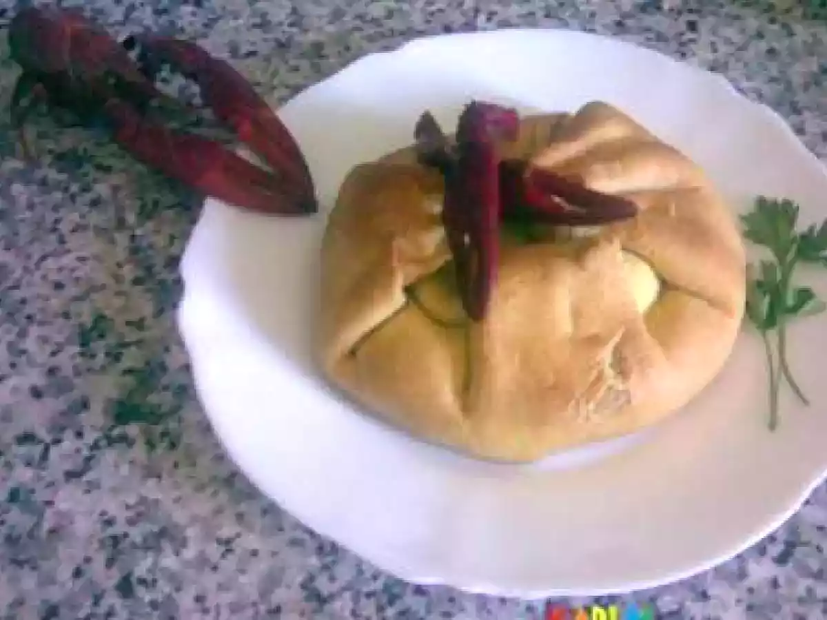 Hojaldre relleno de cangrejo - foto 2