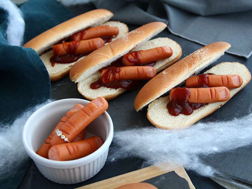 Hot dog sangrantes de Halloween - foto 2