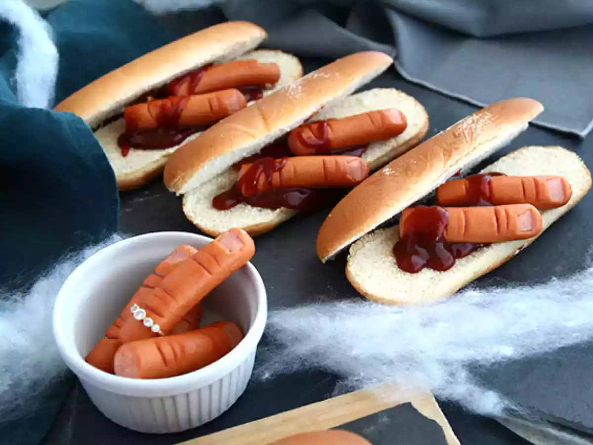 Hot dog sangrantes de Halloween - foto 2