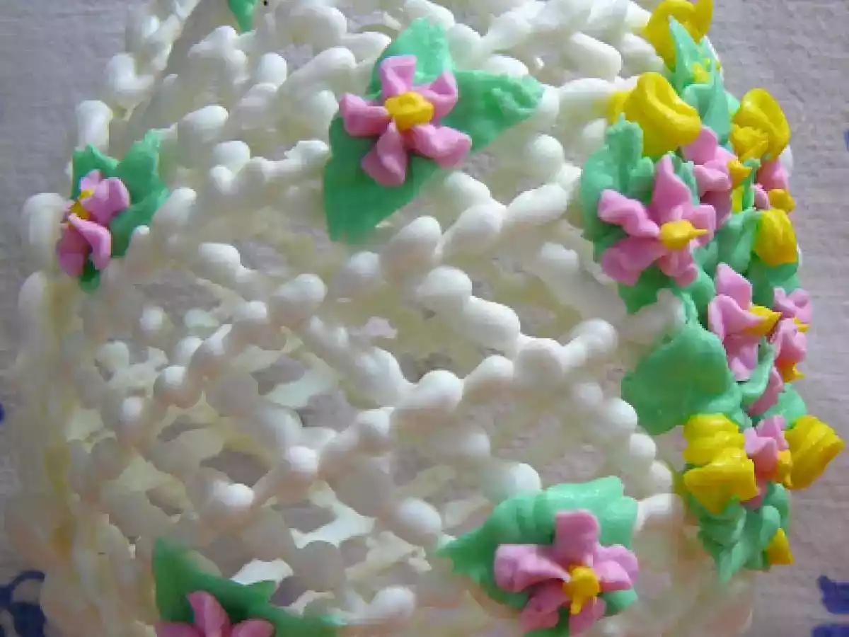 Huevo de Pascua en Glacé Real - para la Pitu - foto 7