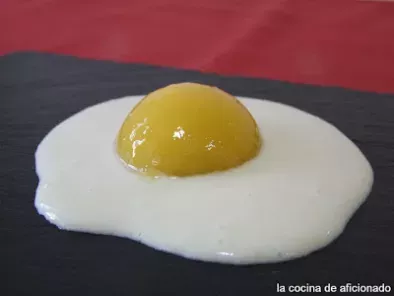 Huevo frito sin huevo