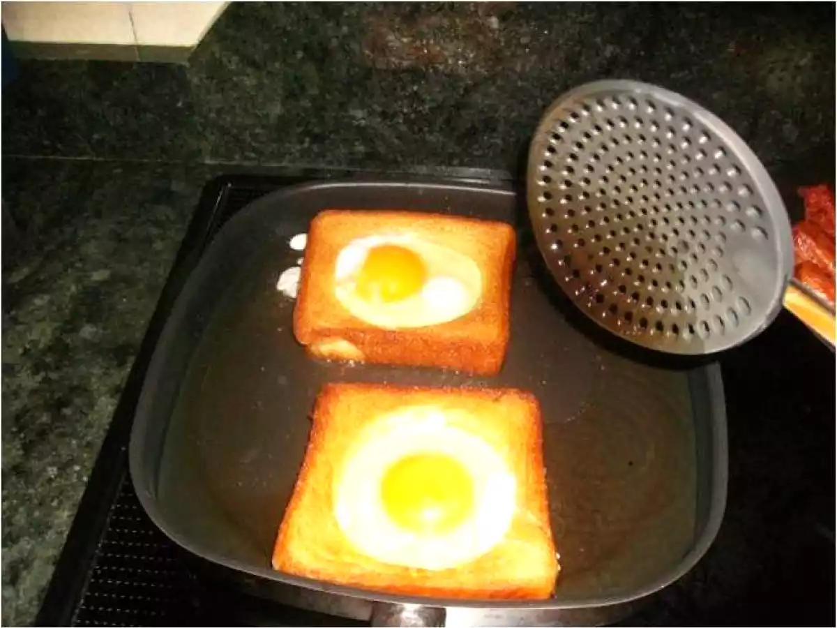 Huevos en canasta - foto 4