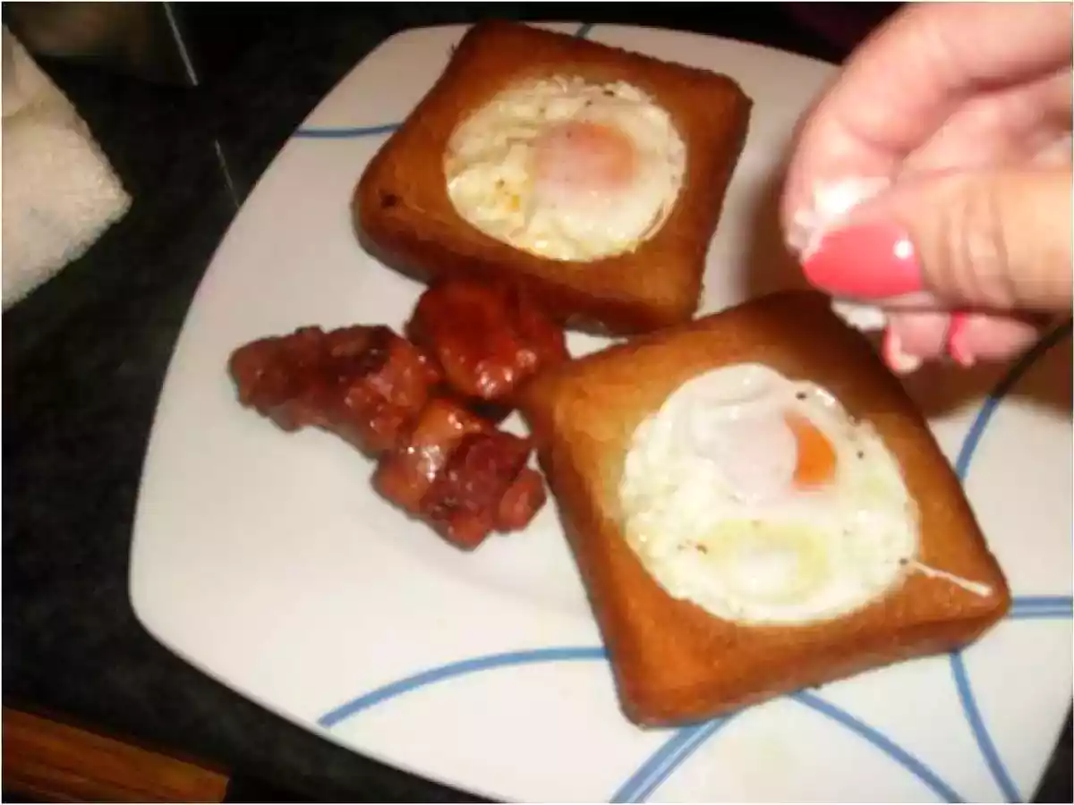 Huevos en canasta - foto 8