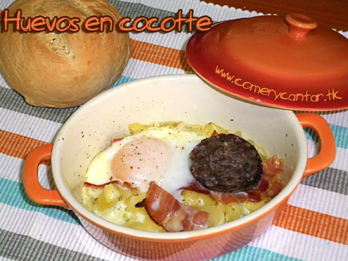 Huevos en cocotte