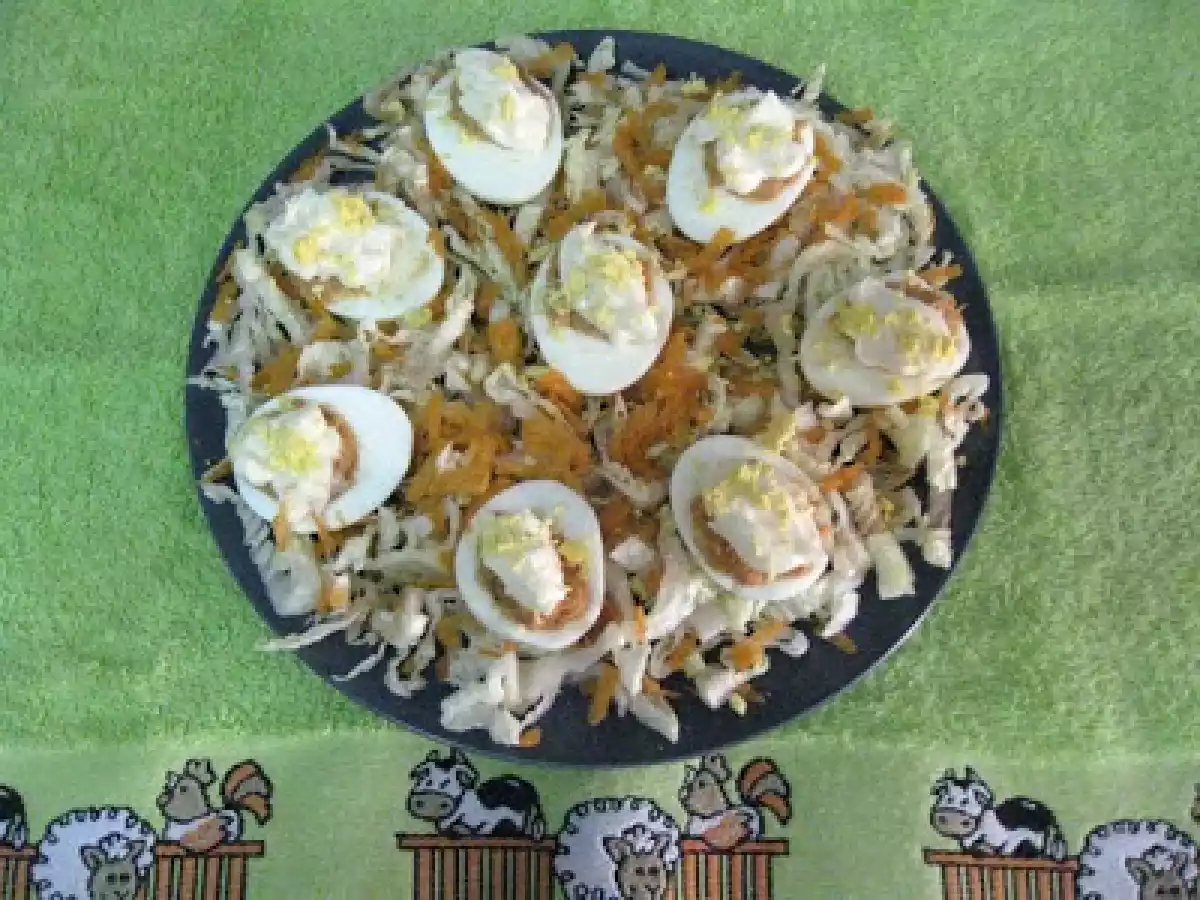 Huevos rellenos (AKA Huevos al serrín) - foto 2