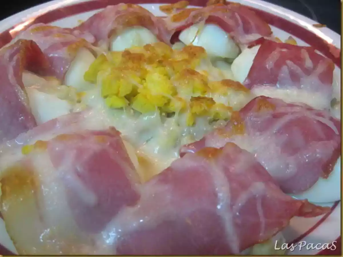 Huevos Rellenos de berenjena