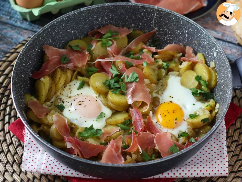 Huevos rotos, la receta tradicional ahora con menos calorías, foto 3