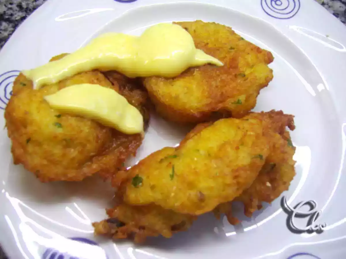 Huevos tontos de bacalao