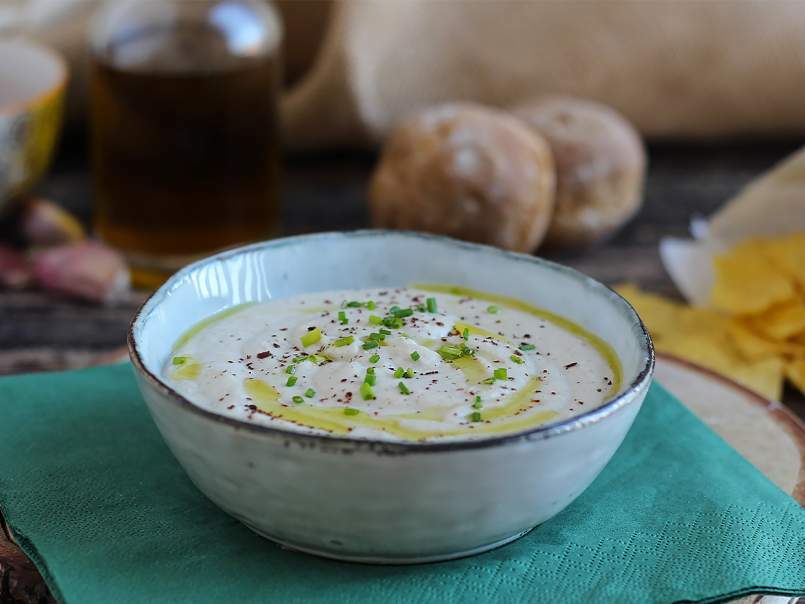 Hummus alubias blancas y leche de coco - foto 4