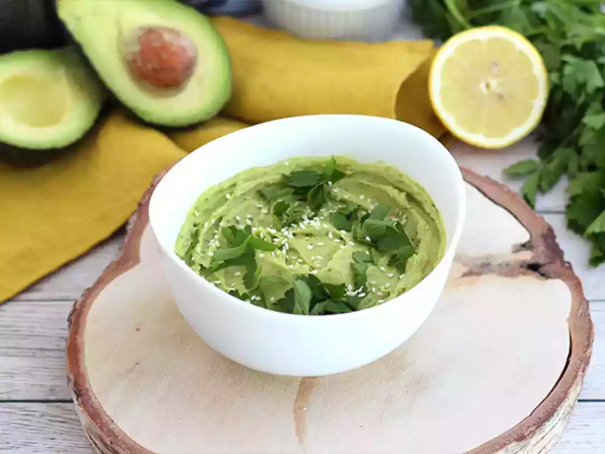 Hummus de aguacate