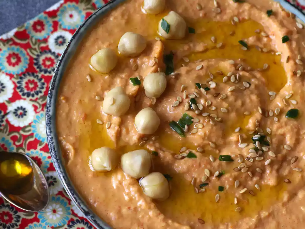 Hummus de pimiento rojo - foto 4