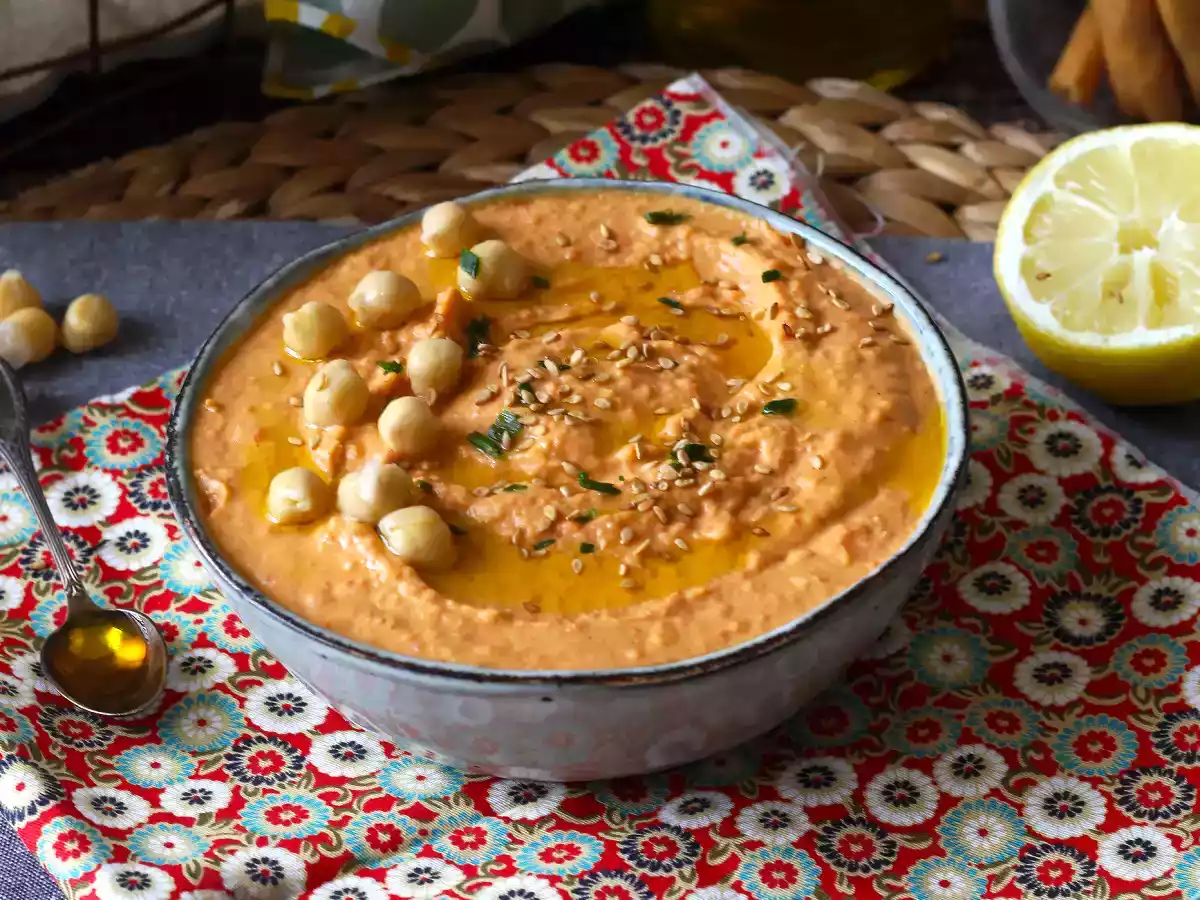 Hummus de pimiento rojo - foto 5