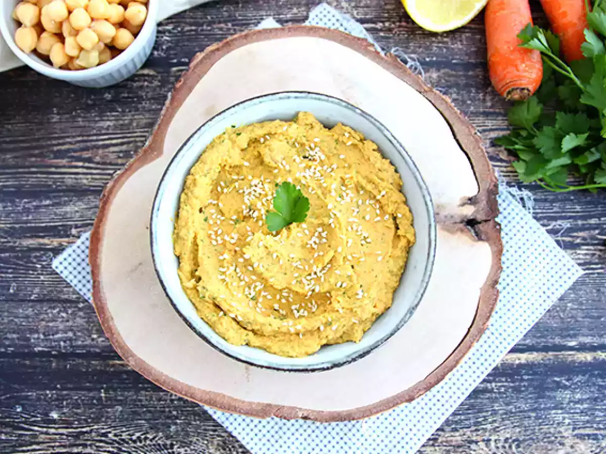 Hummus de zanahoria - foto 2