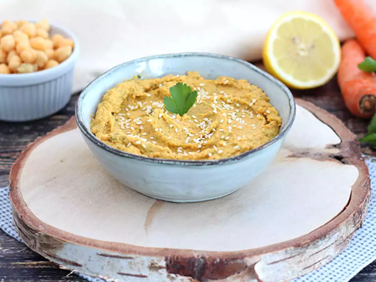 Hummus de zanahoria - foto 4