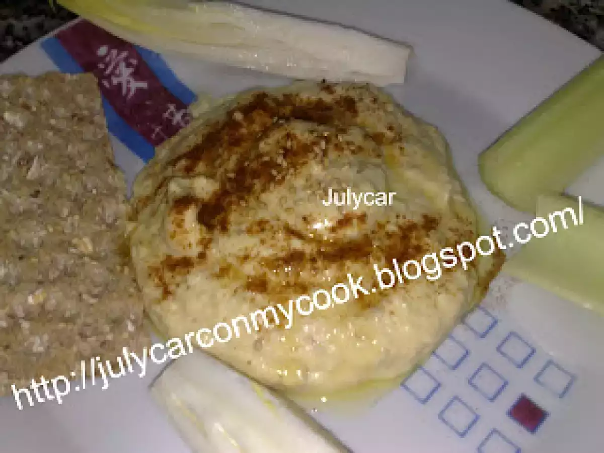 Humus Líbano y Tahini casero