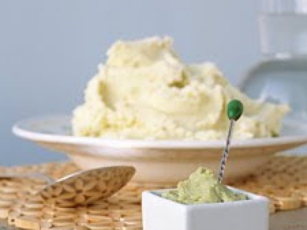 Jagaimo y wasabi, purÃ© de patatas picante