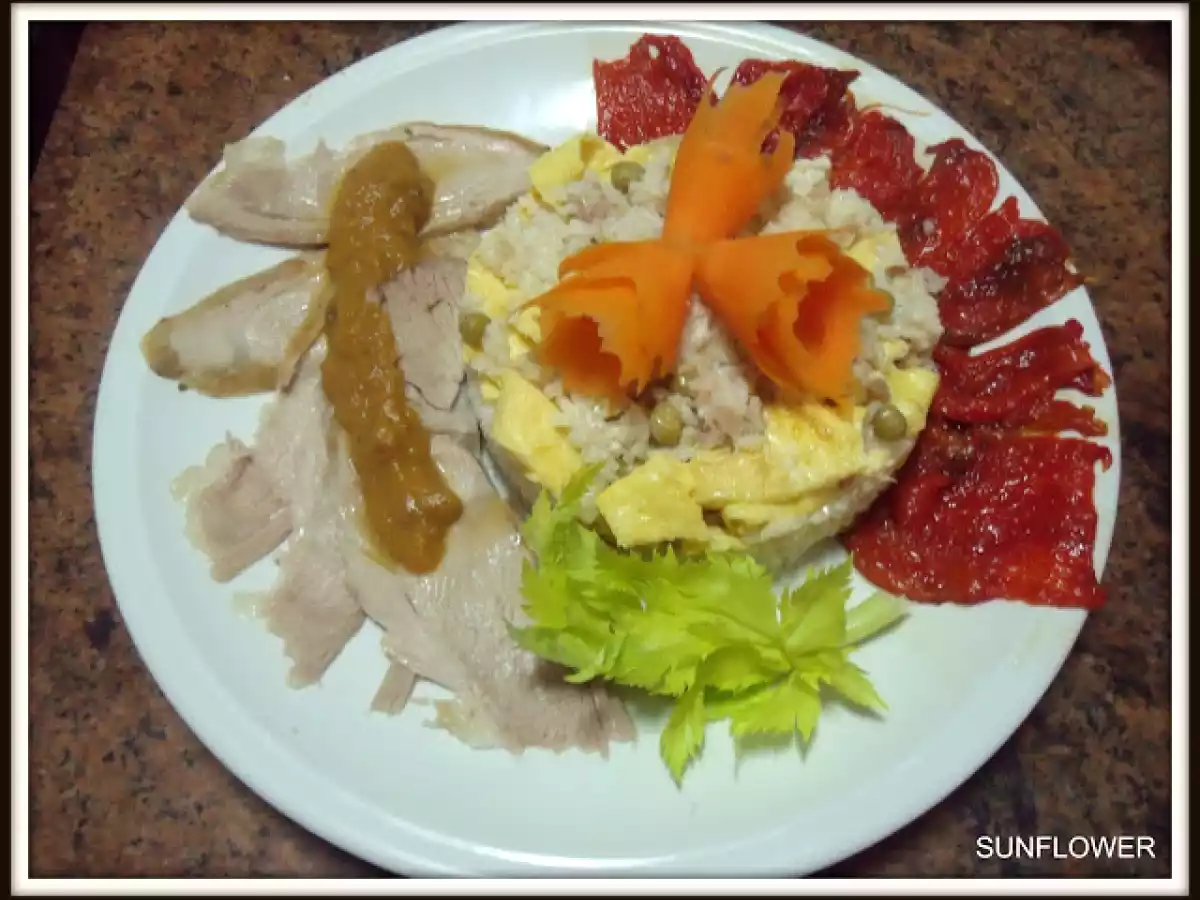 Jamón asado caramelizado