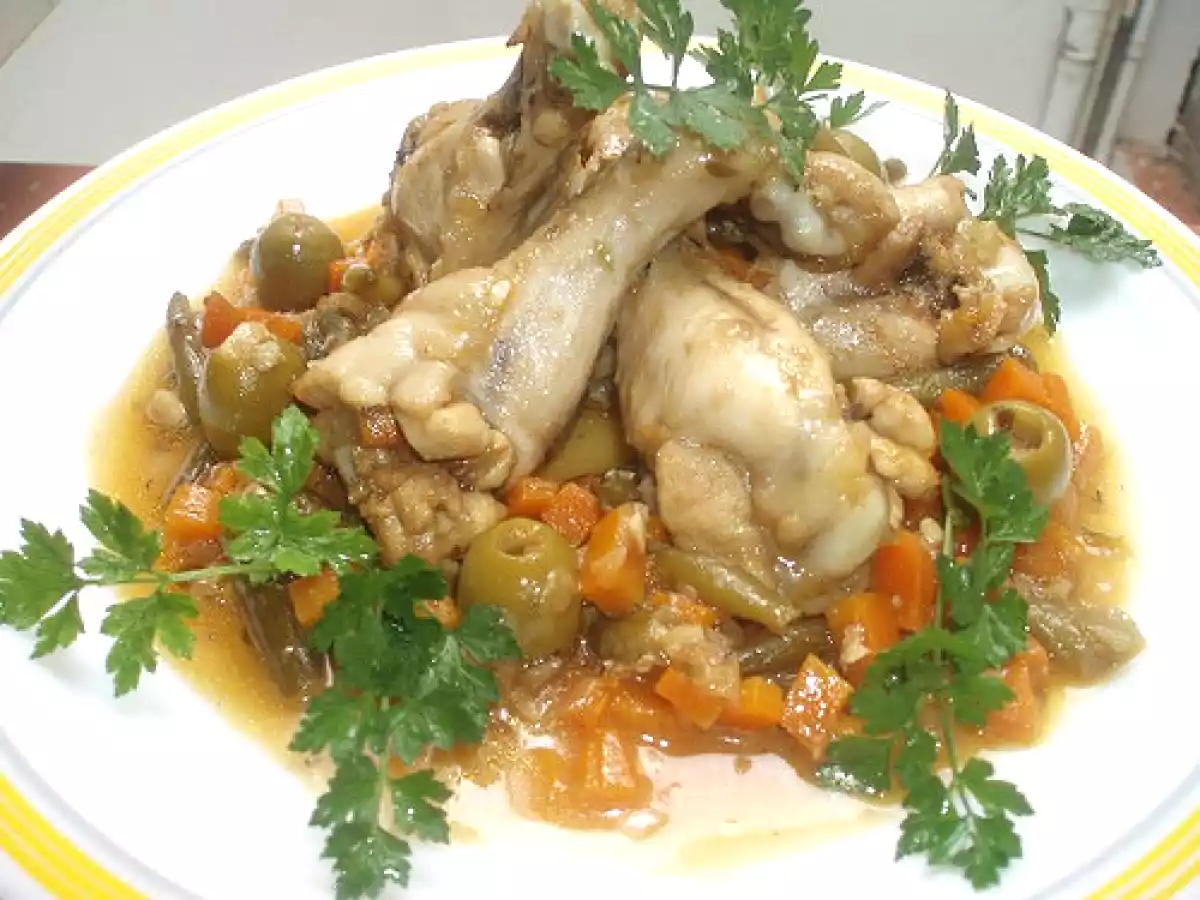 JAMONCITOS DE POLLO CON VERDURA - foto 3