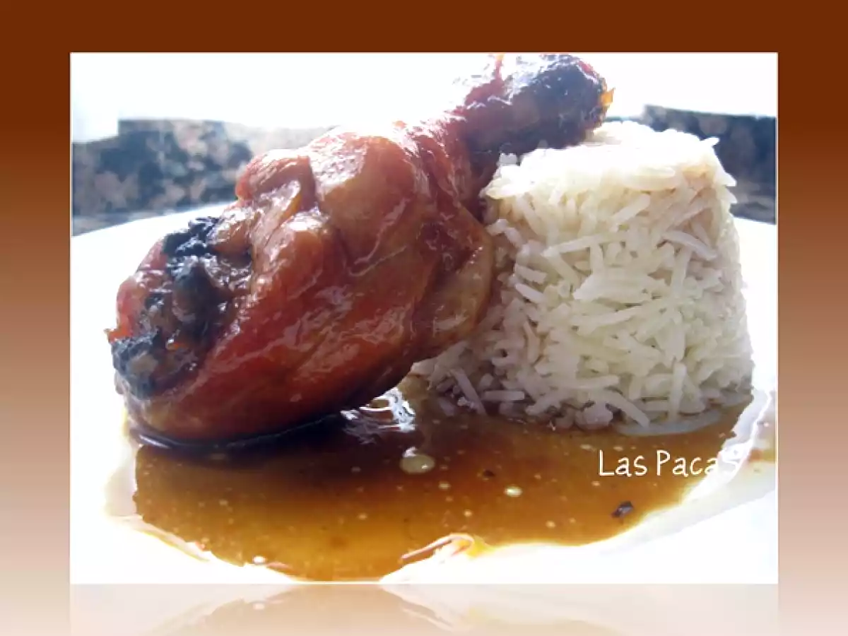 Jamoncitos de pollo en salsa de Soja (FussionCook)