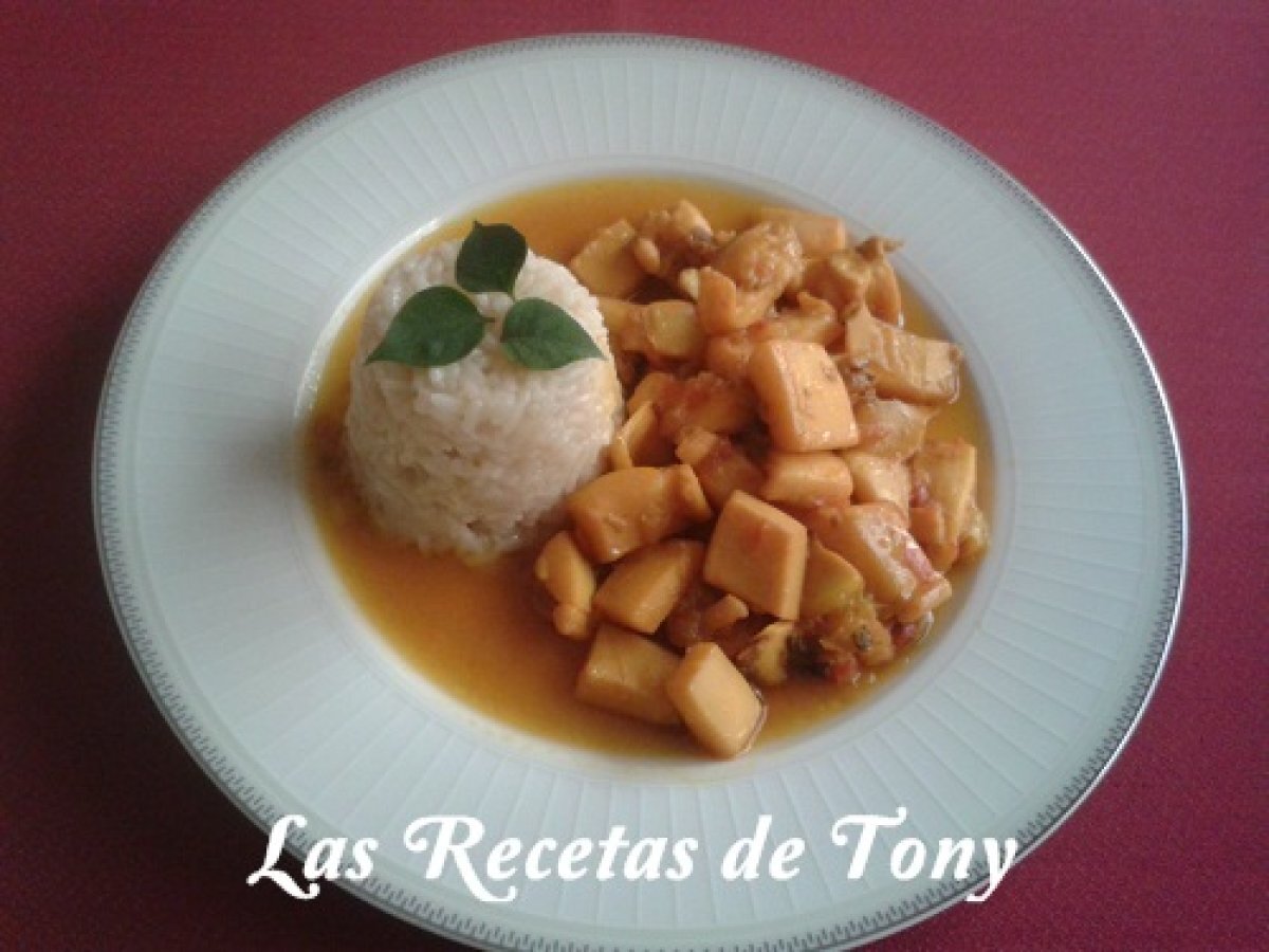 Jibia en salsa a la marinera Receta Petitchef