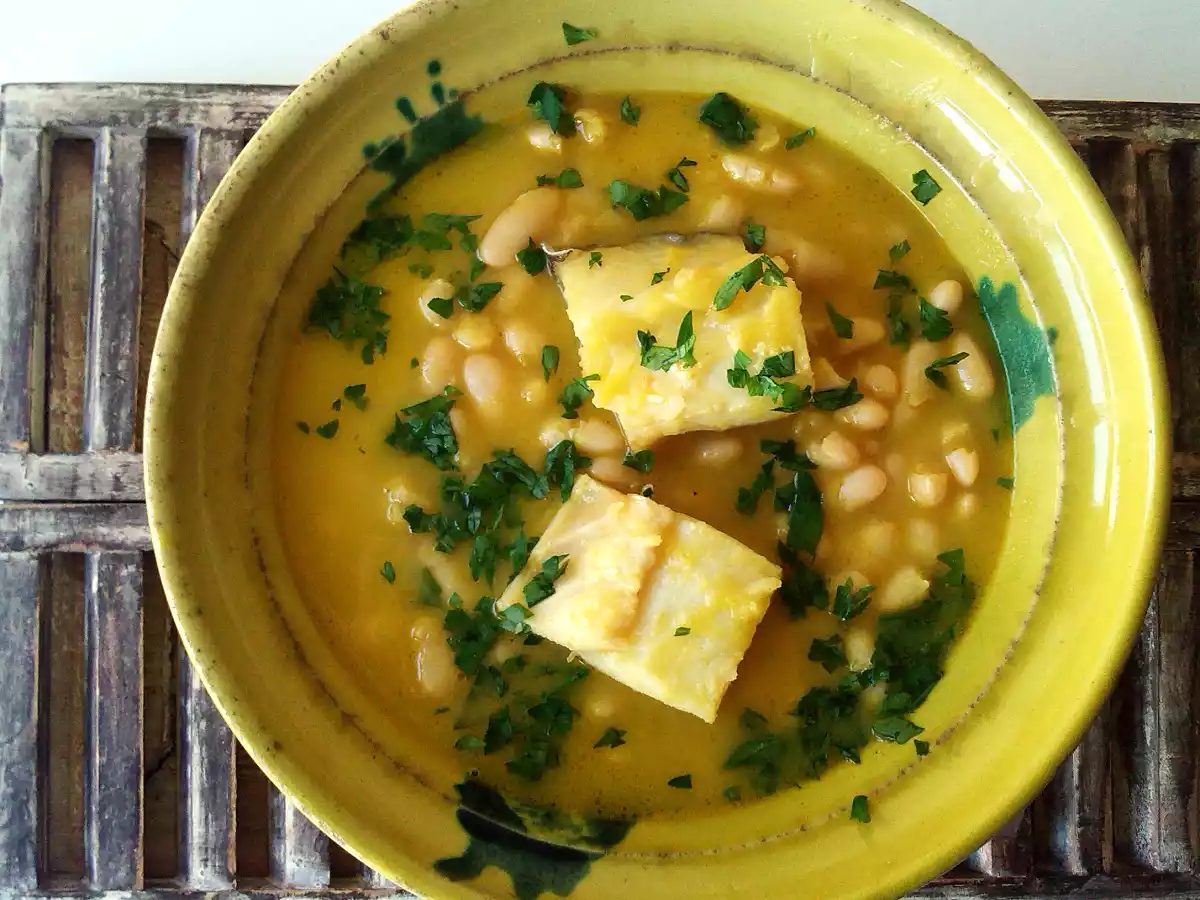 Judías blancas con bacalao - foto 3