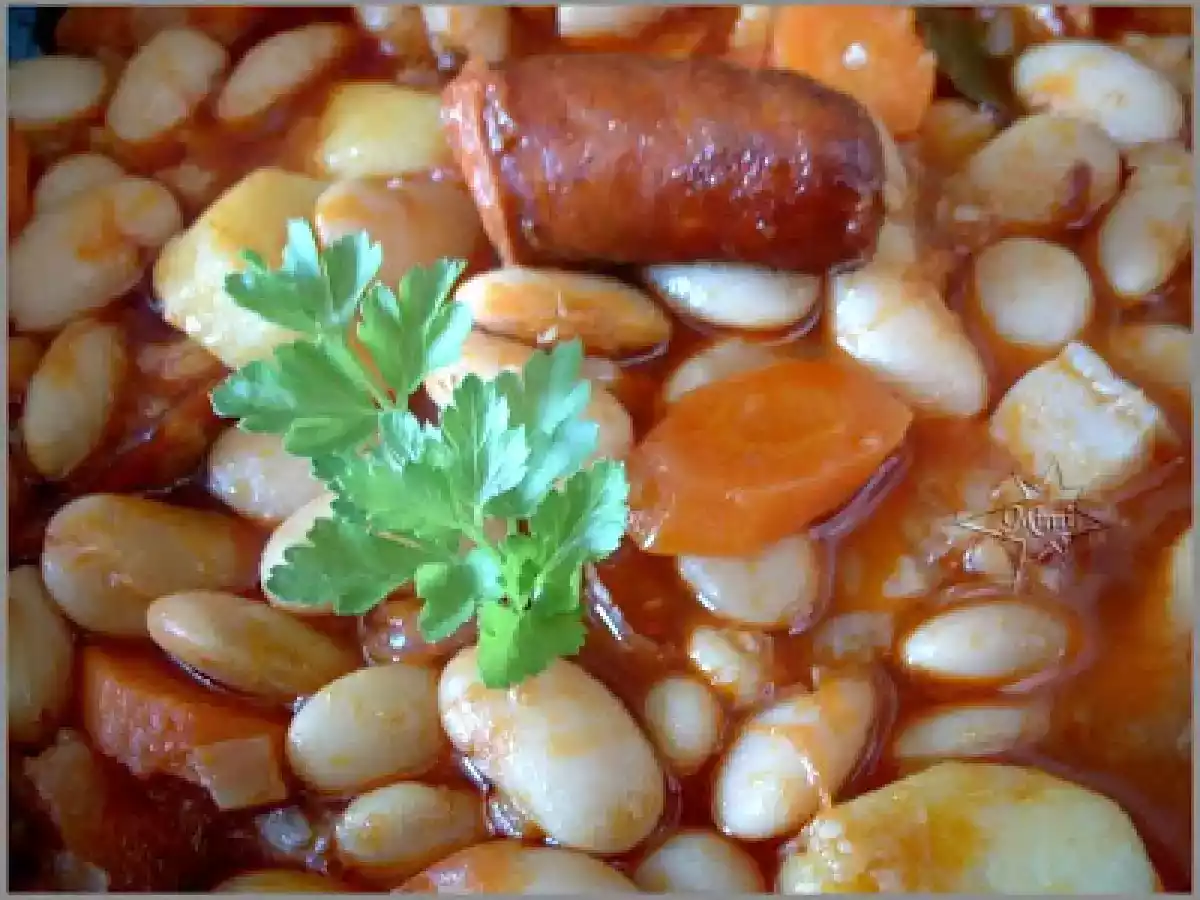 Judías Blancas con Chorizo