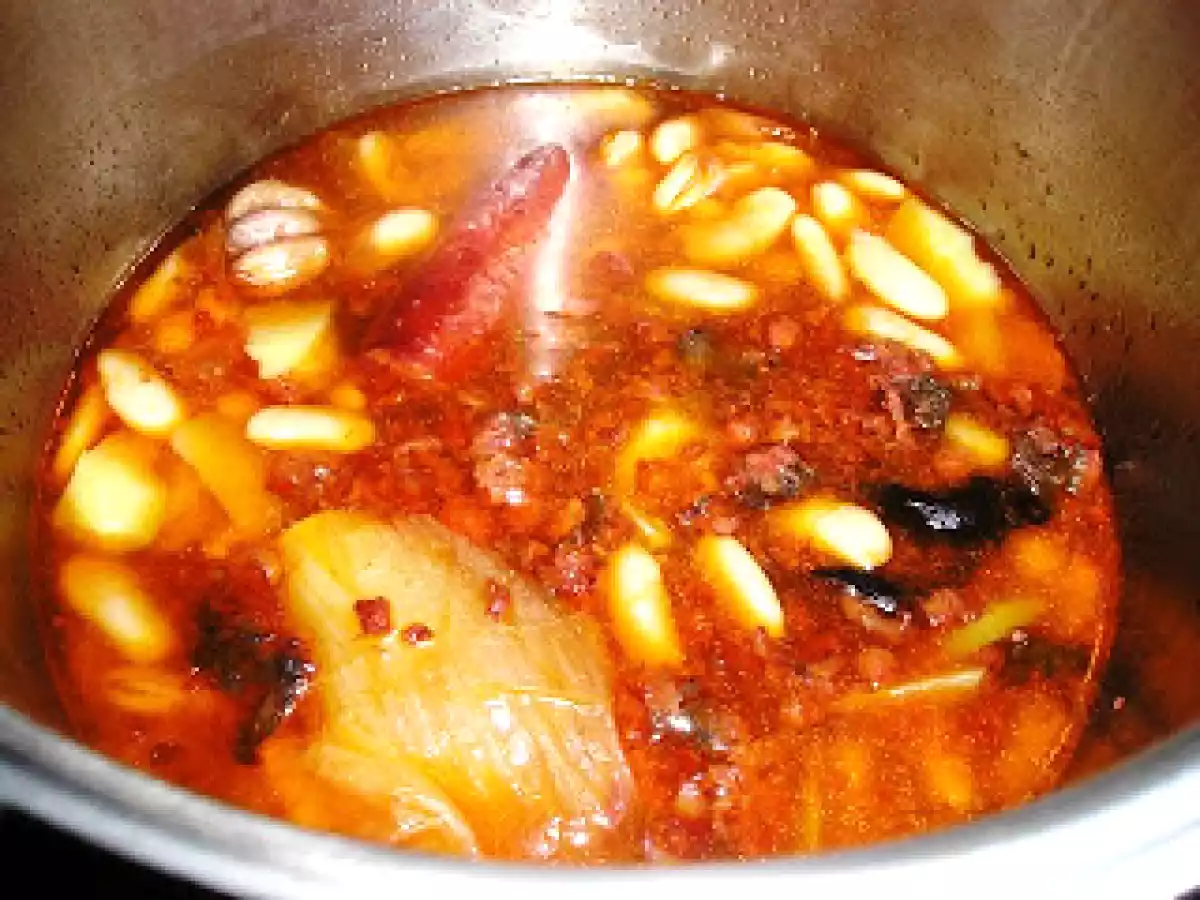 Judías blancas con repollo - foto 2