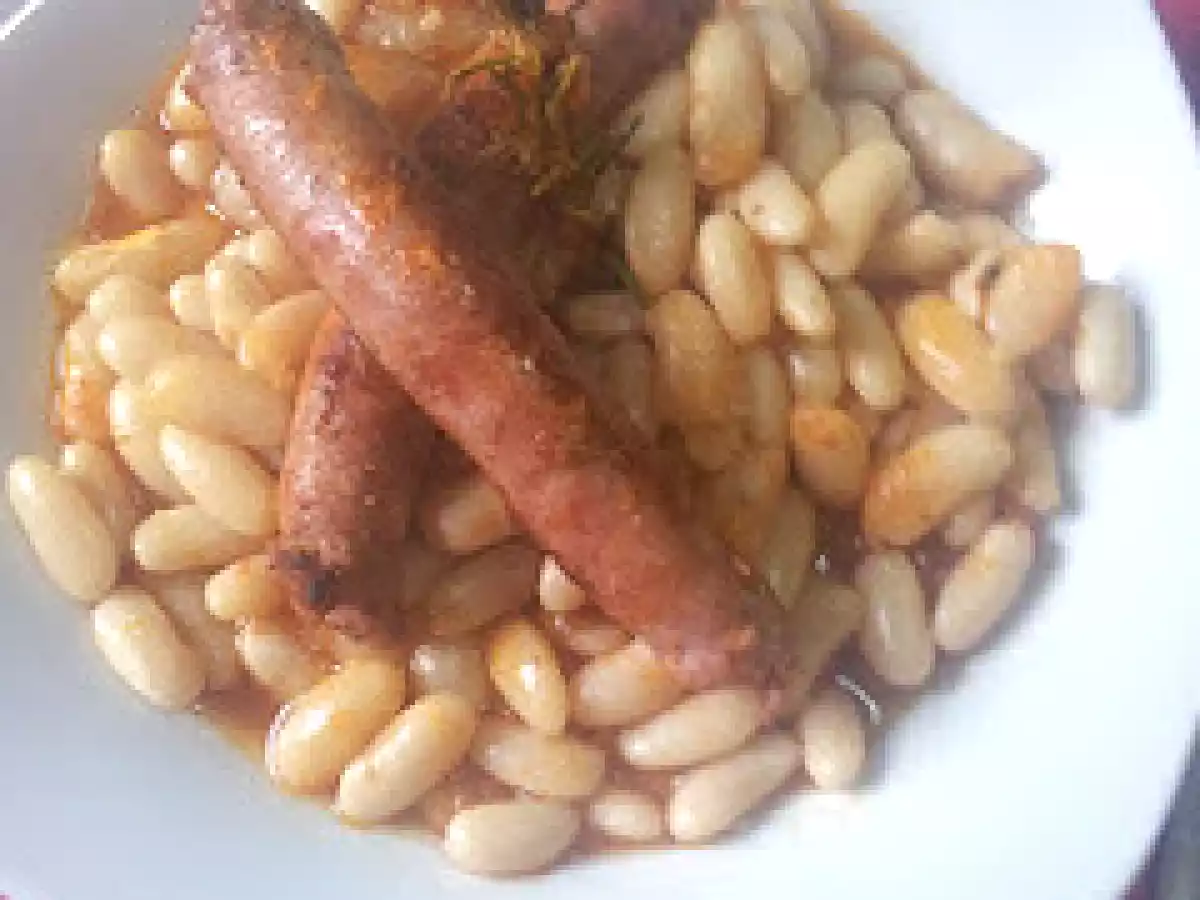 judias con salchichas