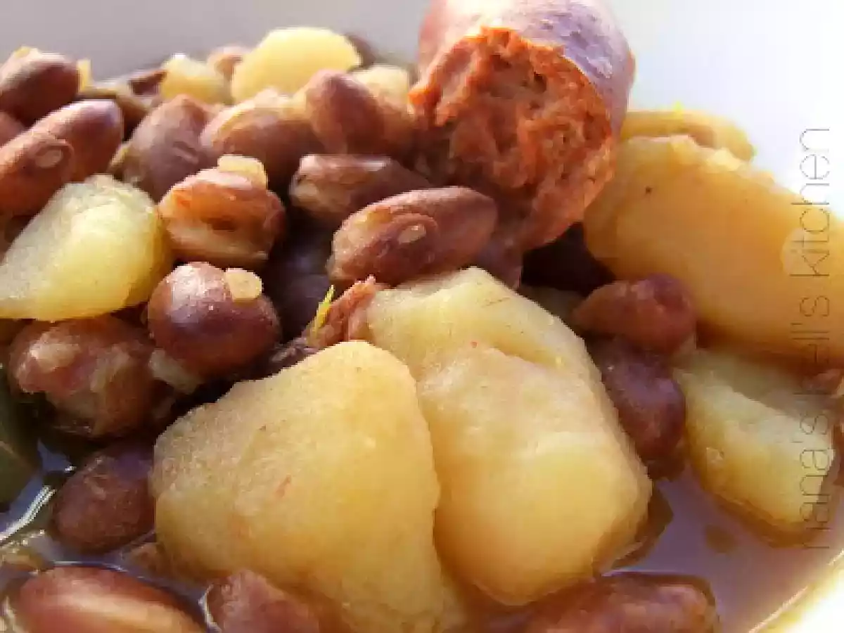 Judías pintas con chorizo - foto 2