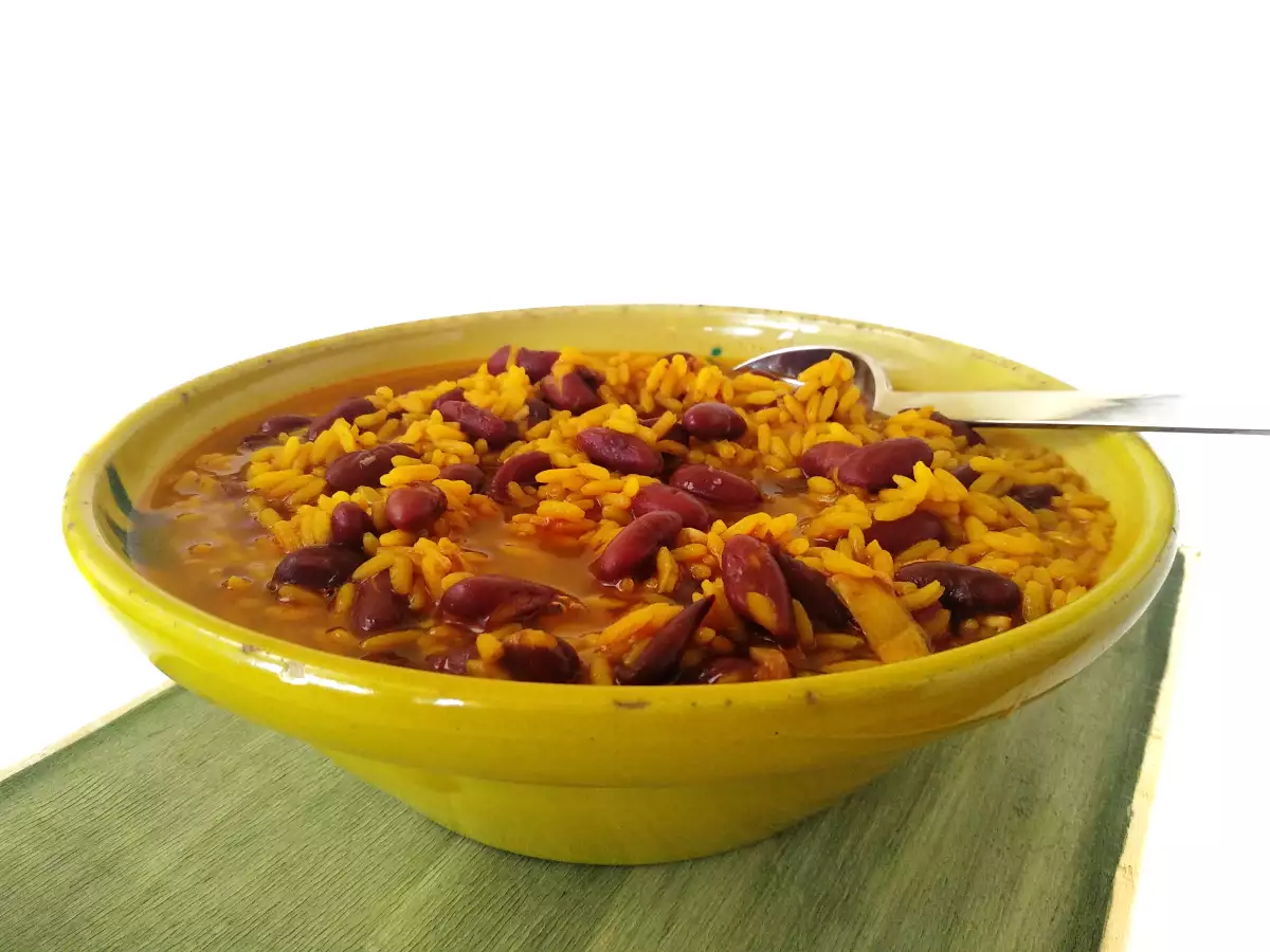 Judias rojas con arroz - foto 3