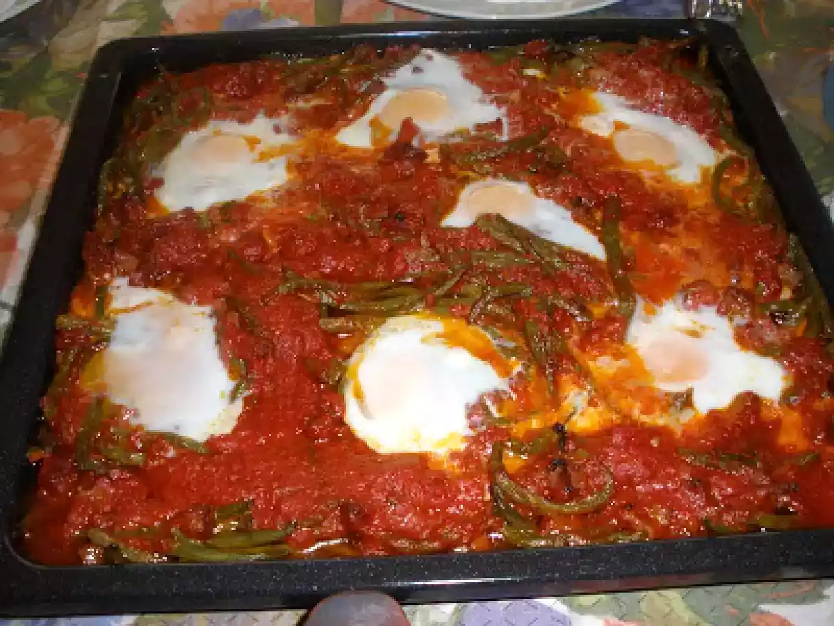 Judías verdes a la flamenca