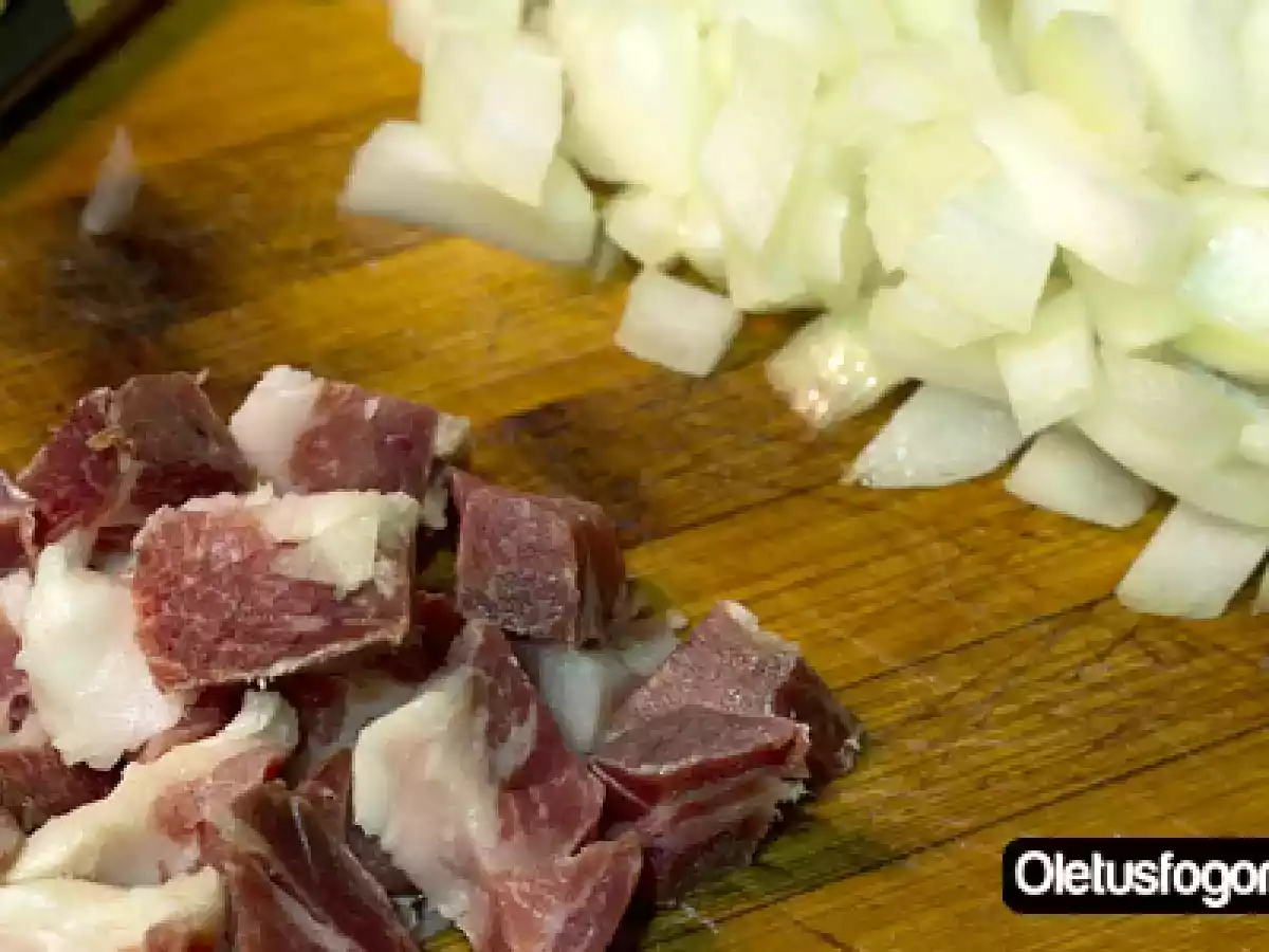 Judias verdes con jamón al ajoarriero - foto 5