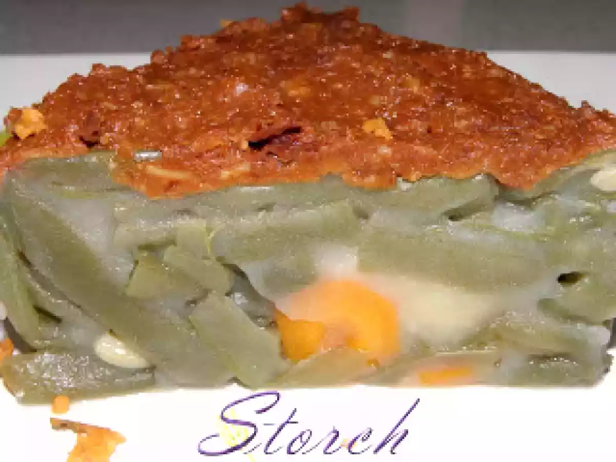 Judías verdes con salsa pesto de tomates secos