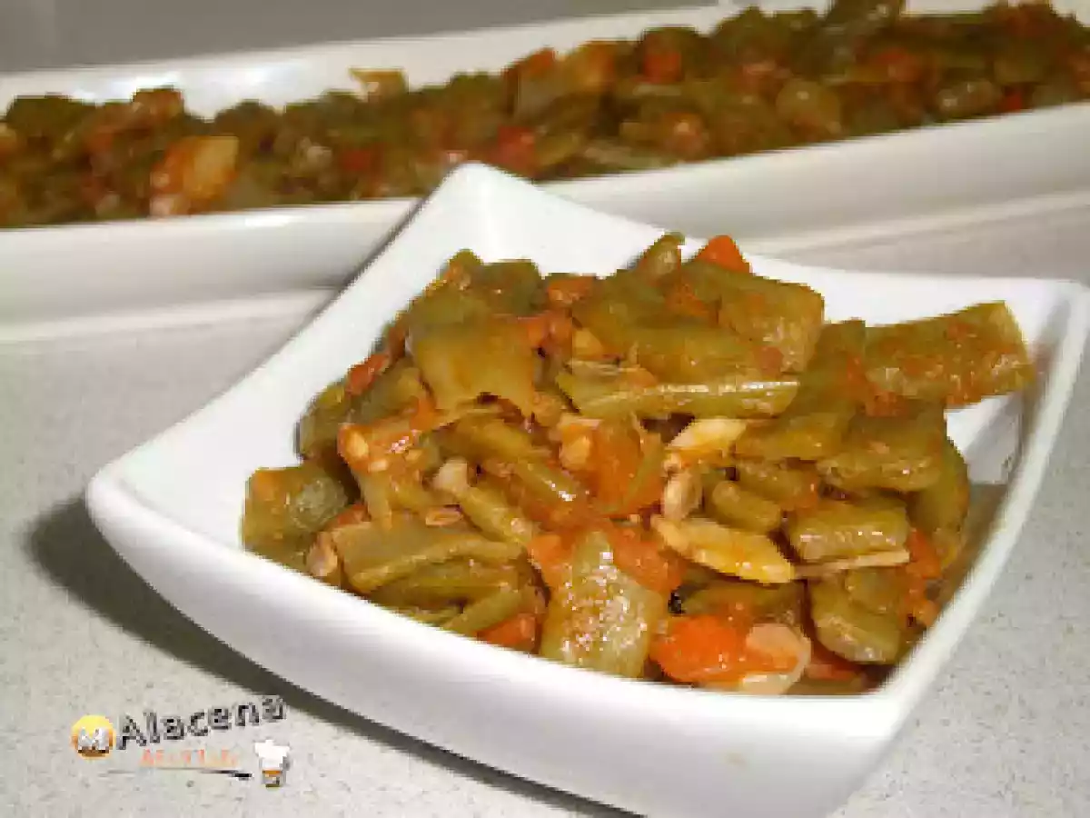 Judias verdes con tomate