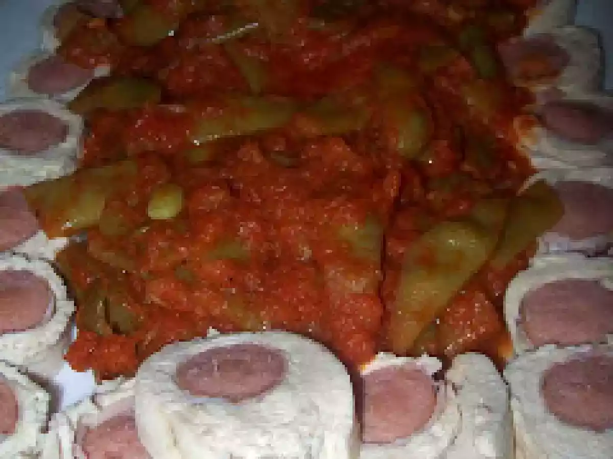 JUDIAS VERDES CON TOMATE + PECHUGAS RELLENAS. THX Y VAROMA. - foto 2