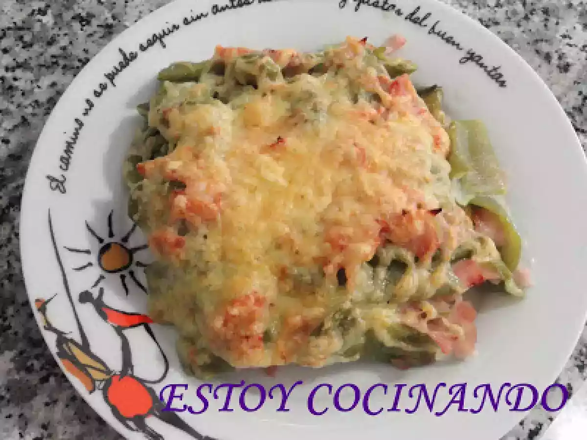 Judías verdes gratinadas - foto 5
