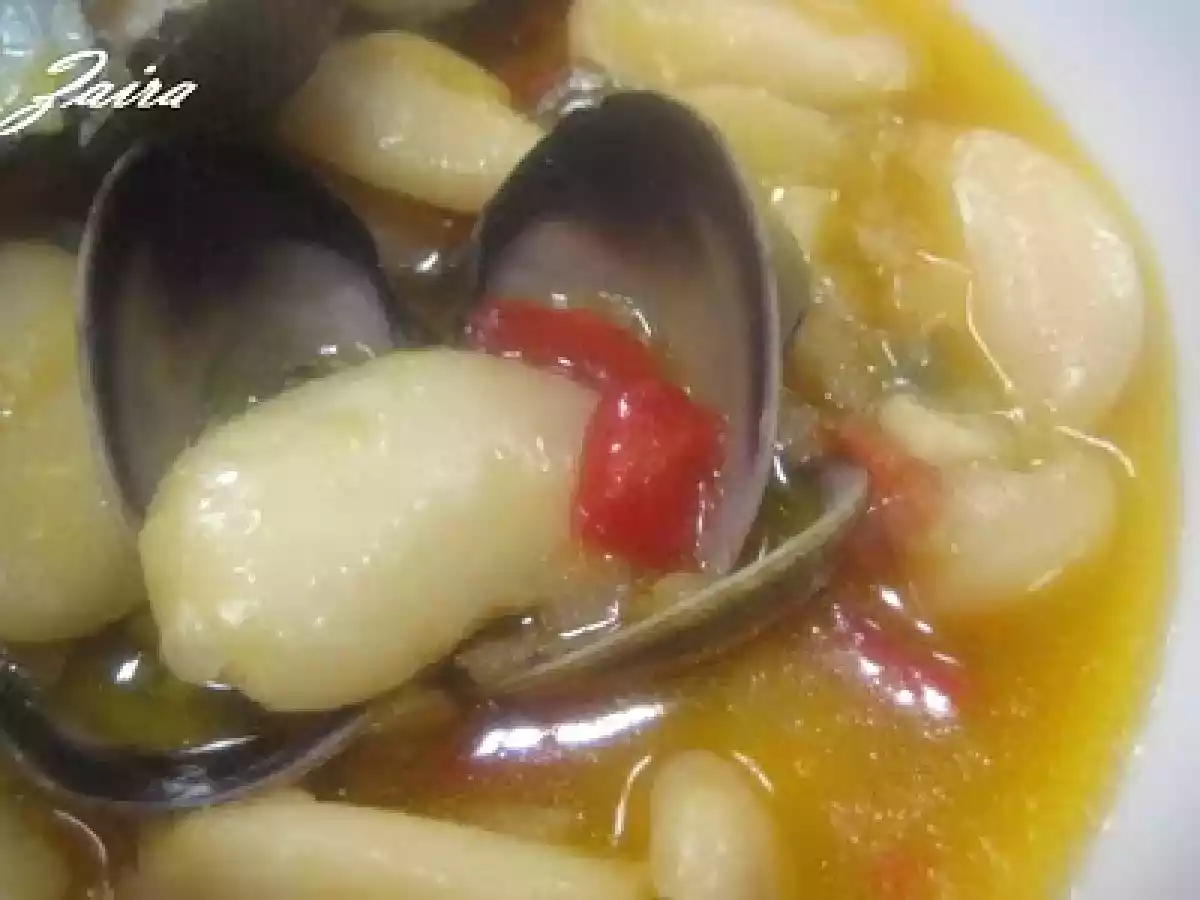 Judíones de la Granja con almejas - foto 2