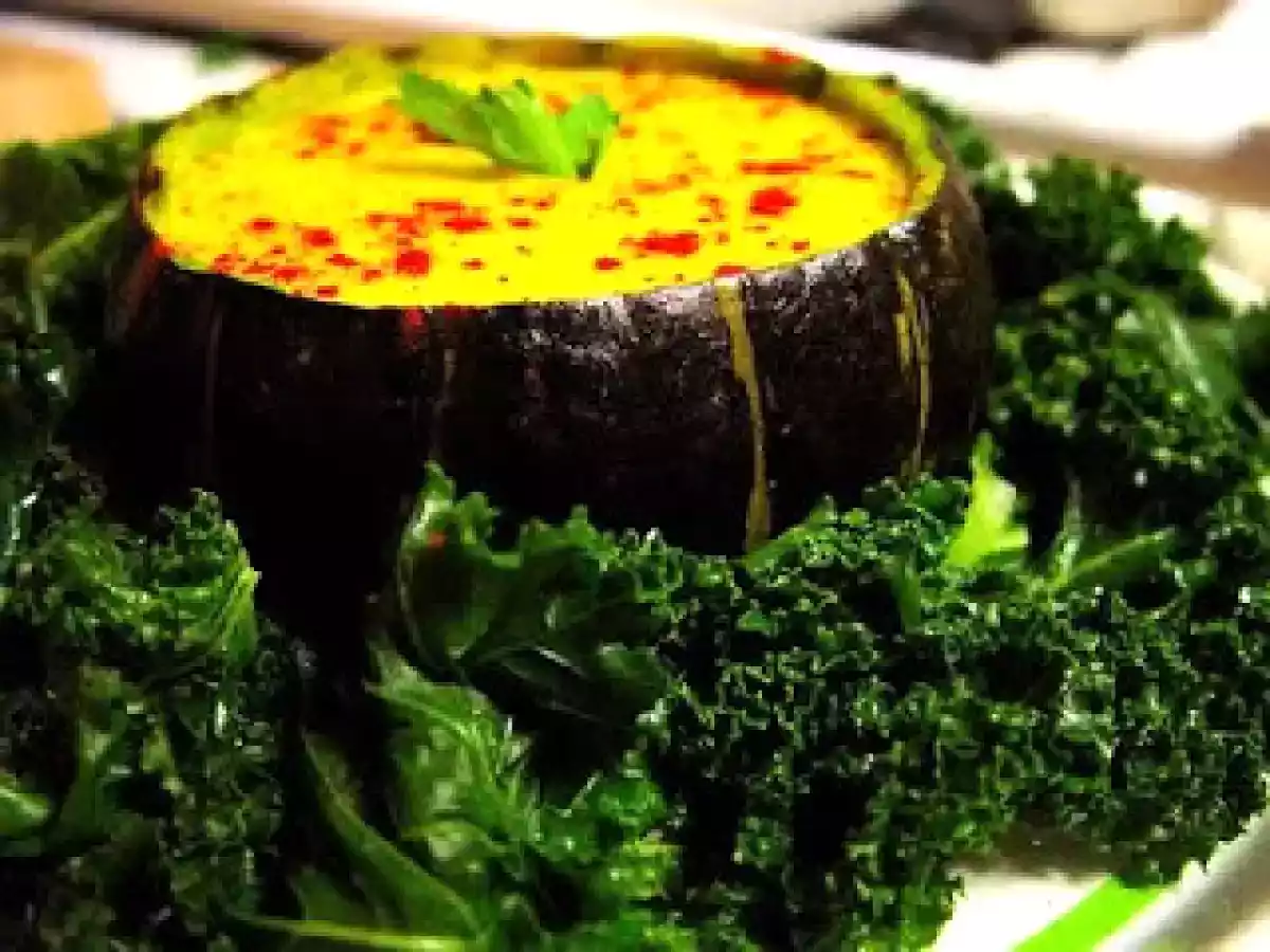 Kabocha supu - Sopa de calabaza japonesa