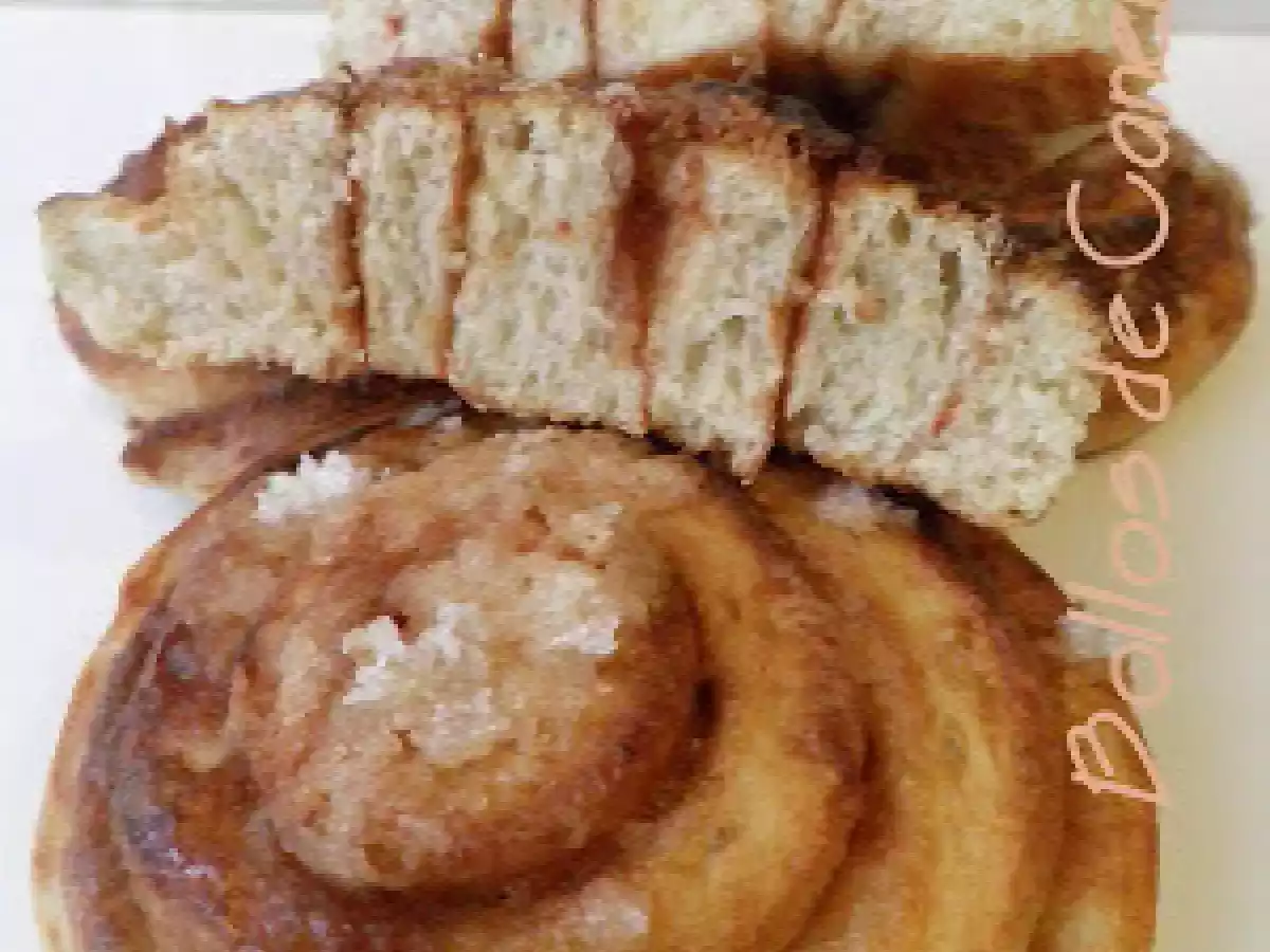 Kanelbullar (Bollos suecos de canela)