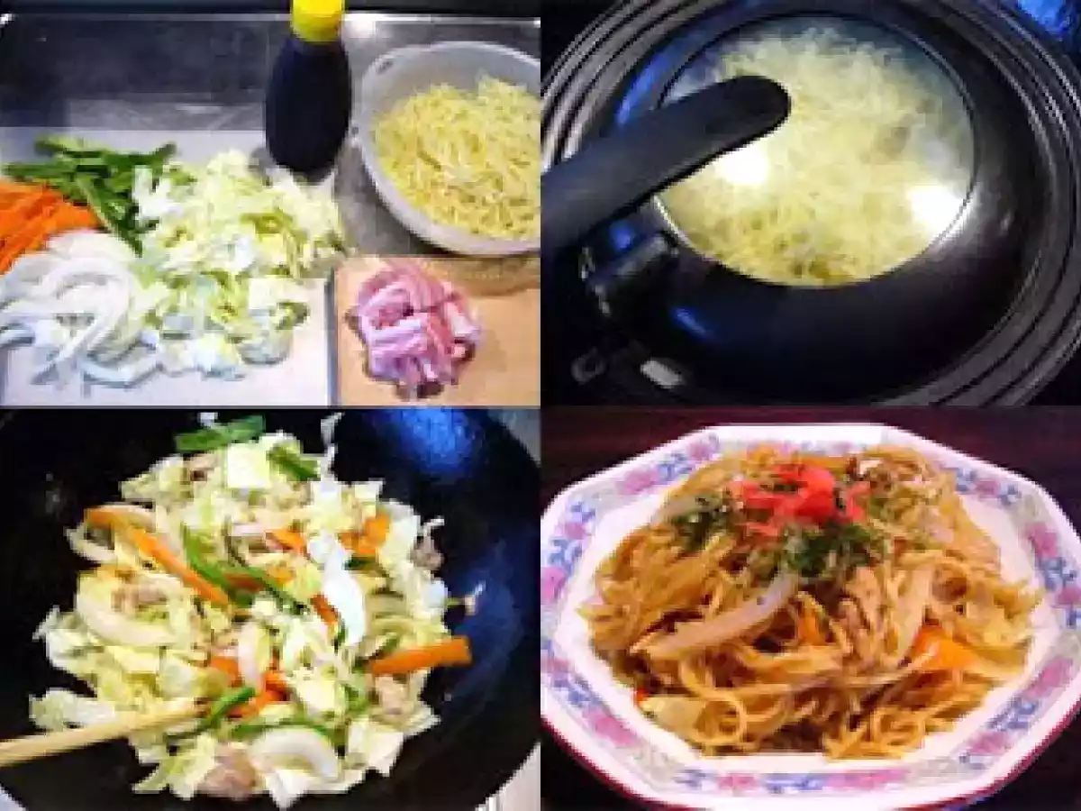 Kata Yakisoba - Fideos fritos - foto 2