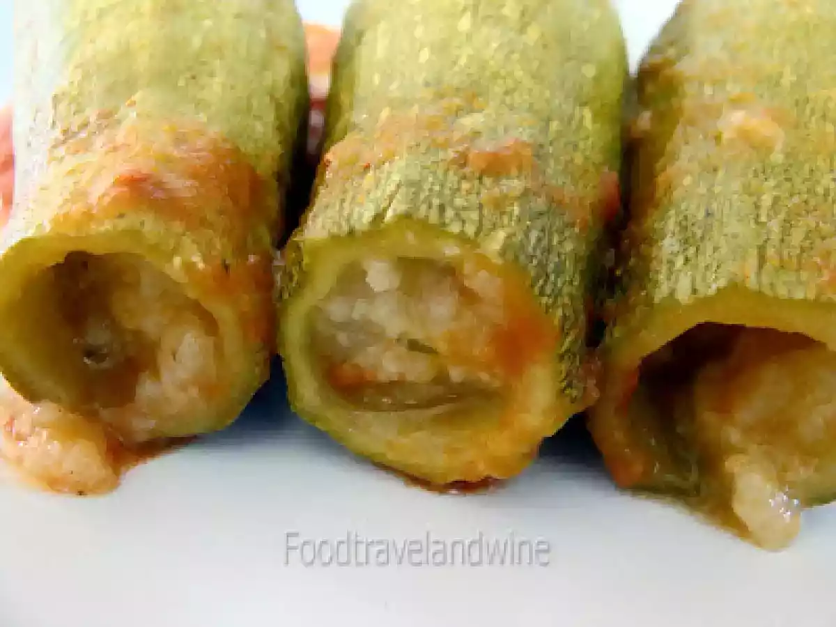 Kousa Mahshi ( version vegetariana) y Fatayer de Espinacas - foto 2