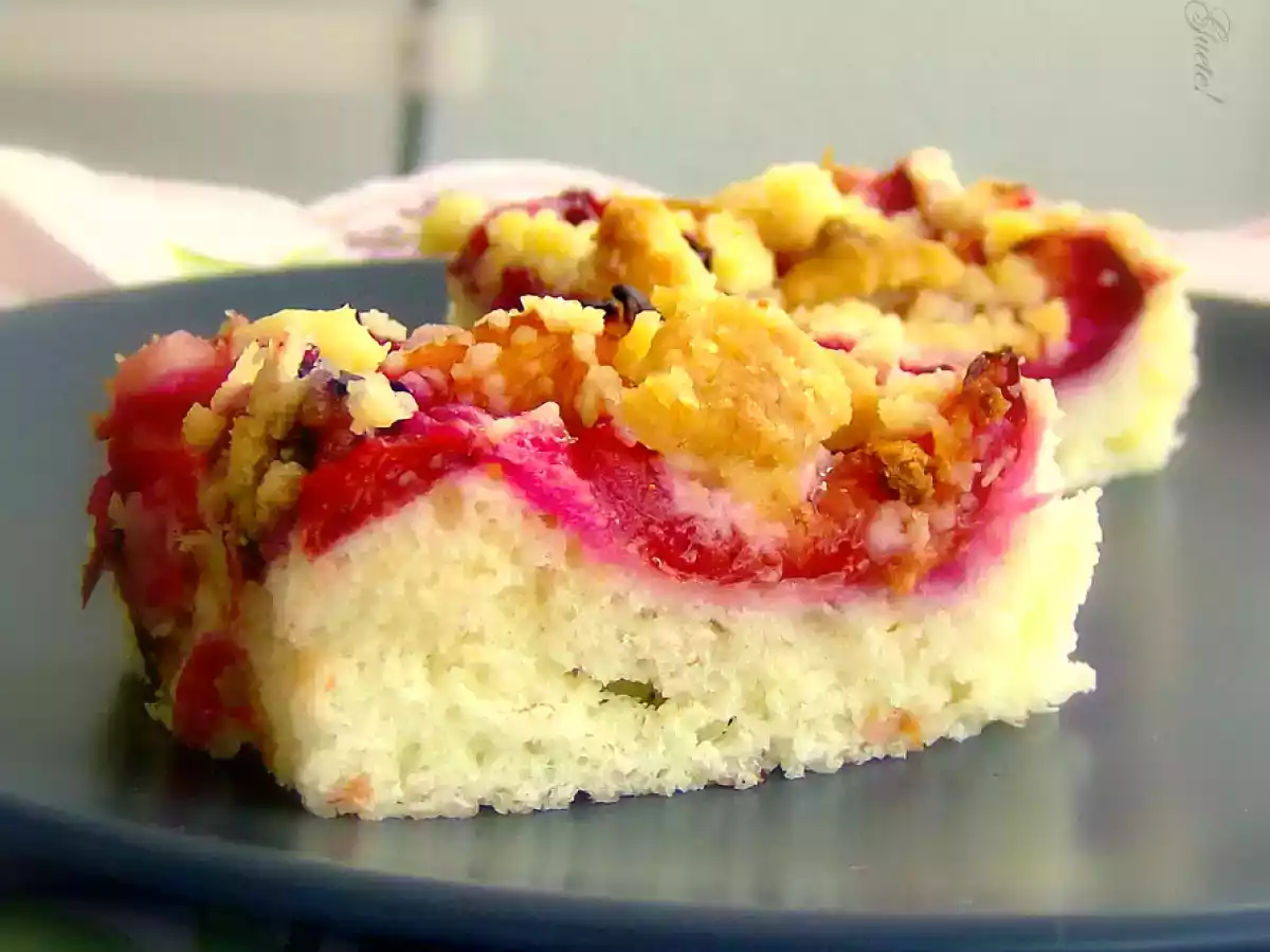Kuchen de ciruelas
