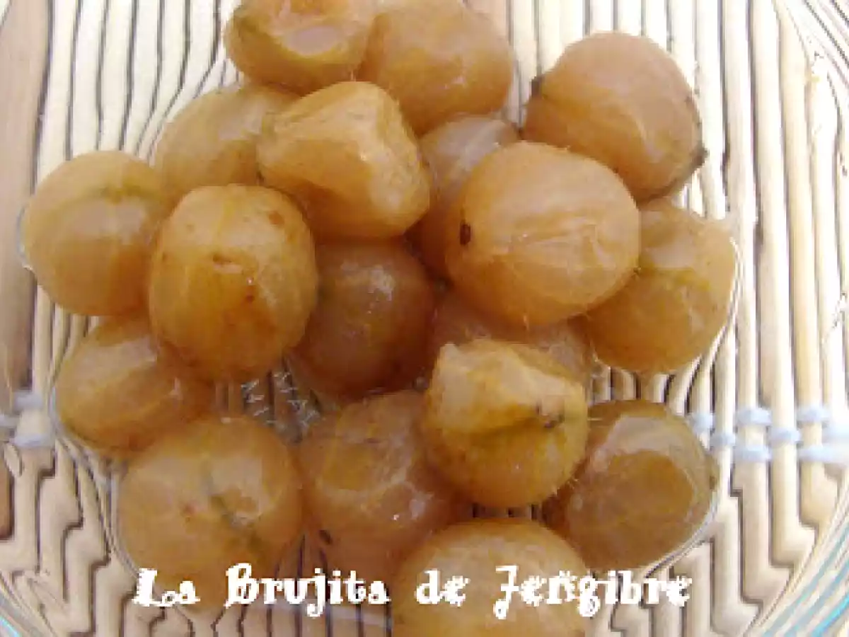 KUCHEN DE GROSELLAS ESPINOSAS O UVA ESPINA...STACHELBEER-TORTE!!! - foto 7